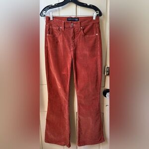 Veronica Beard - High rise stretch corduroy flared pants